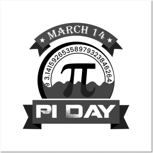 Funny Math Teacher Happy Pi Day Posters and Art